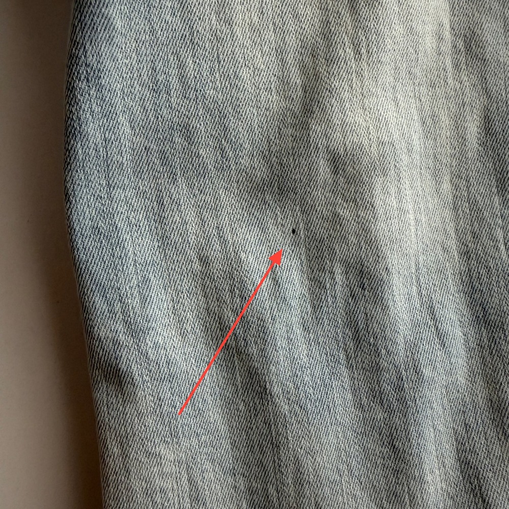 Anthropologie Pilcro Pleated Palazzo Mid Rise Super Wide Leg Light Wash Jeans 29 - Picture 6 of 10